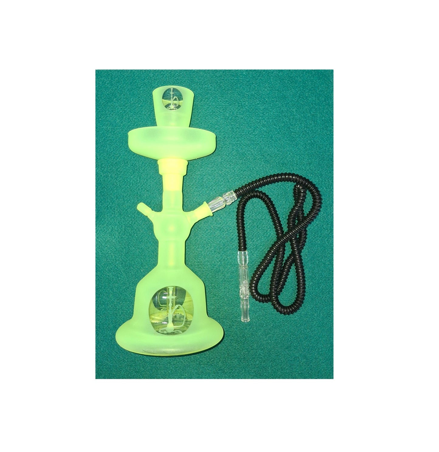 SHISHA MALETA XXL FLUO YELLOW 35CM