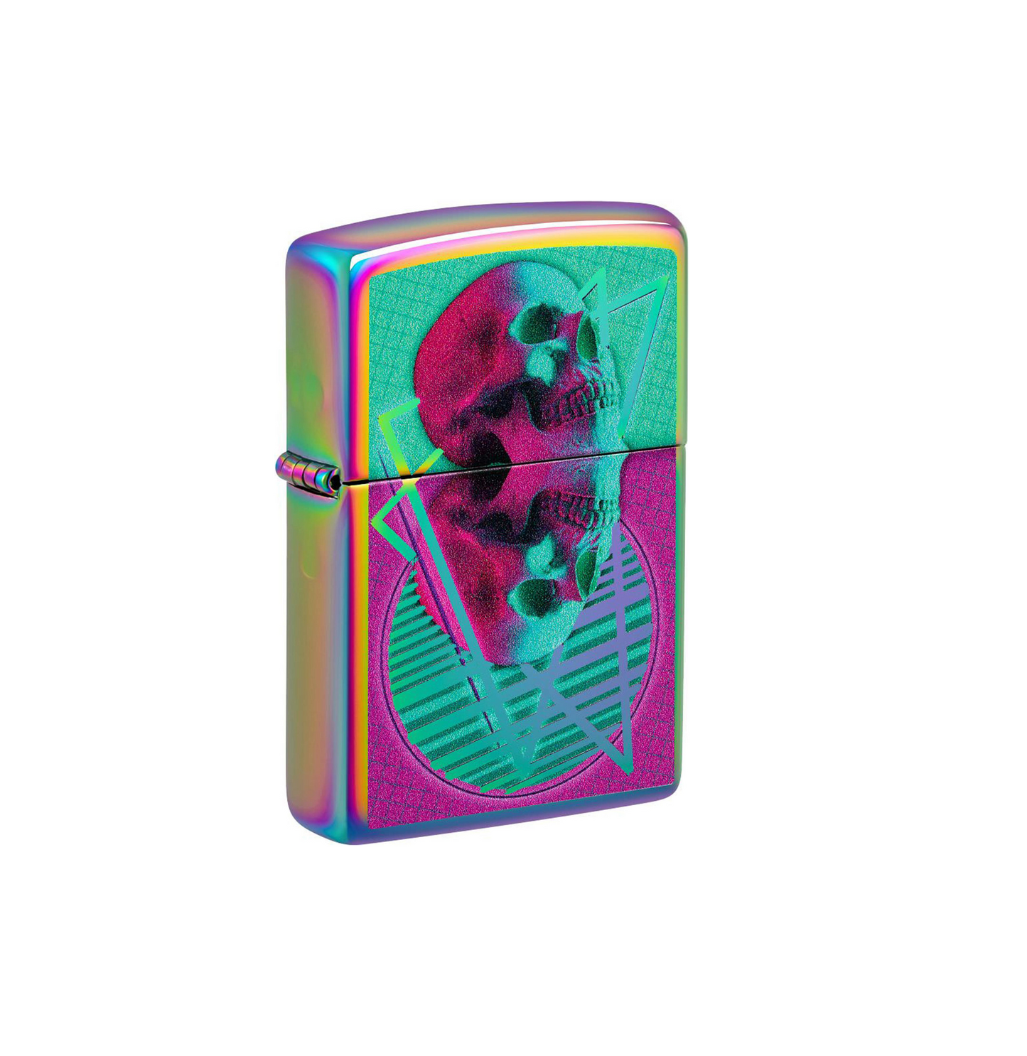 ZIPPO ENCENDEDOR SKULL MIRRORED (1)