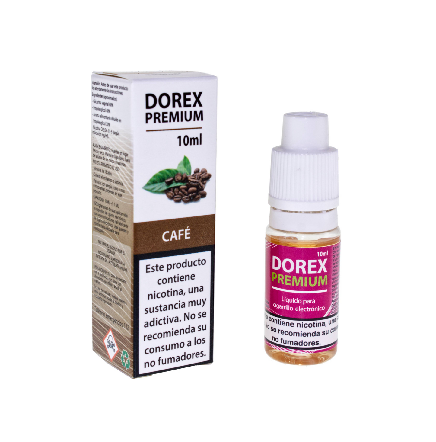 DOREX LIQUIDO 10ML CAFE 0MG (1)