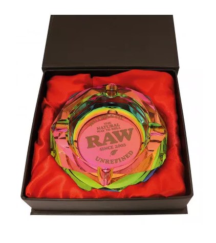 CENICERO RAW RAINBOW GLASS