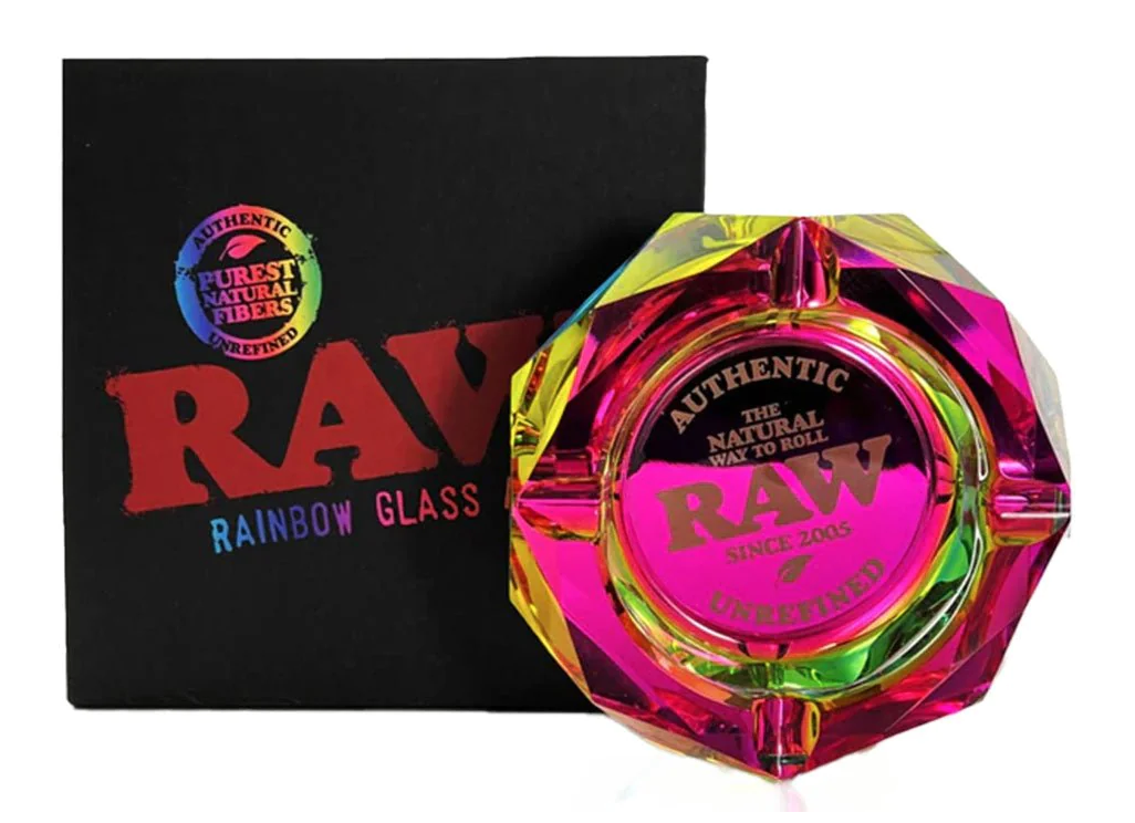 CENICERO RAW RAINBOW GLASS