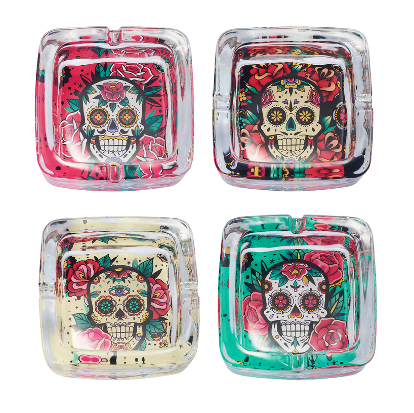 CHAMP CENICERO SKULL GLASS (6)