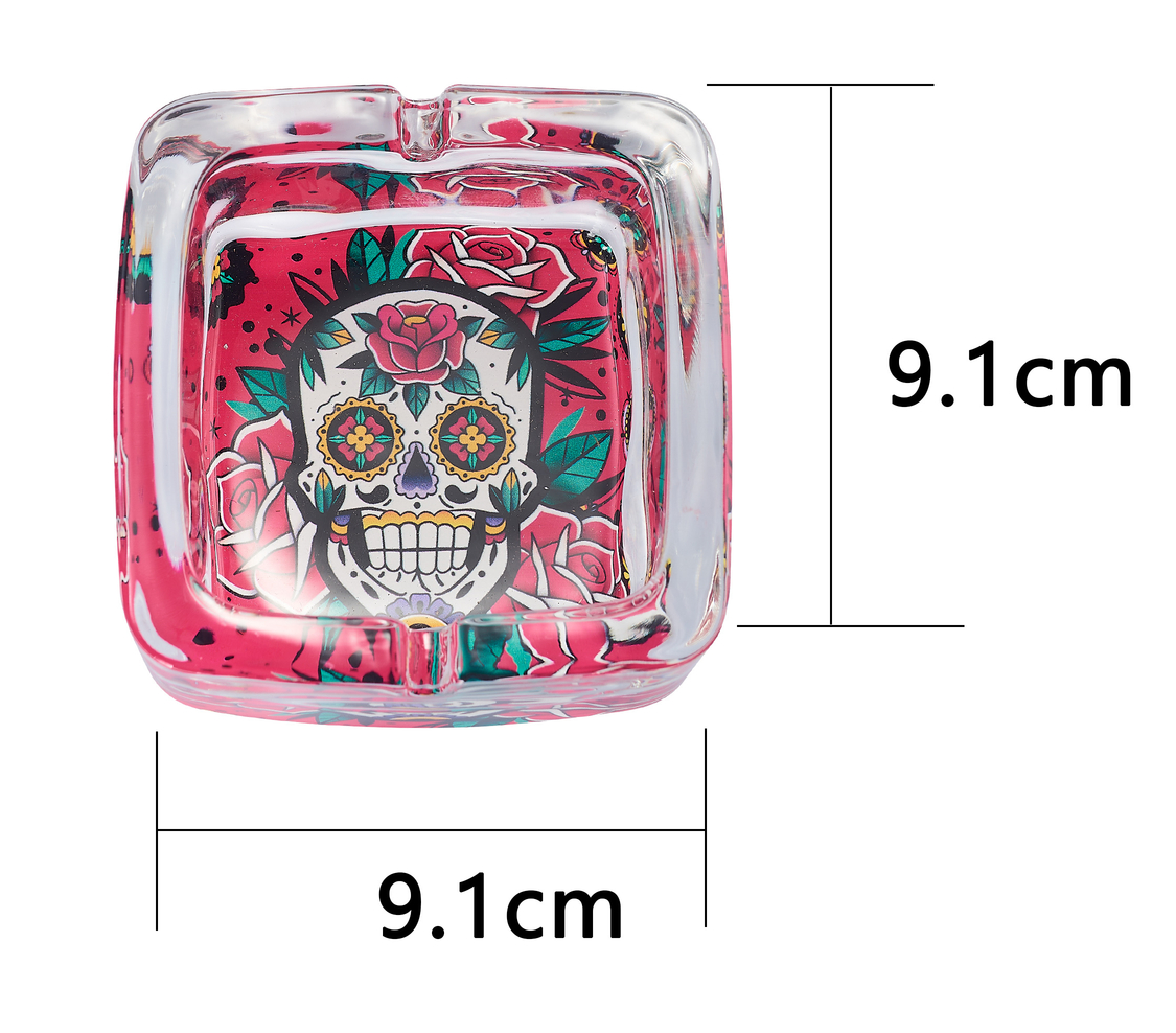 CHAMP CENICERO SKULL GLASS (6)