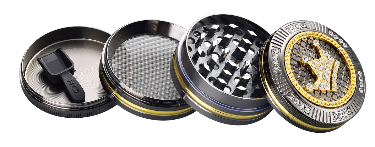 CHAMP GRINDER CROWN BLING BLING (1)
