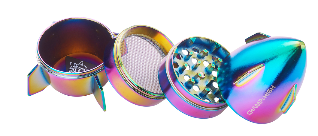 CHAMP GRINDER MINI SPACESHIP RAINBOW (1)