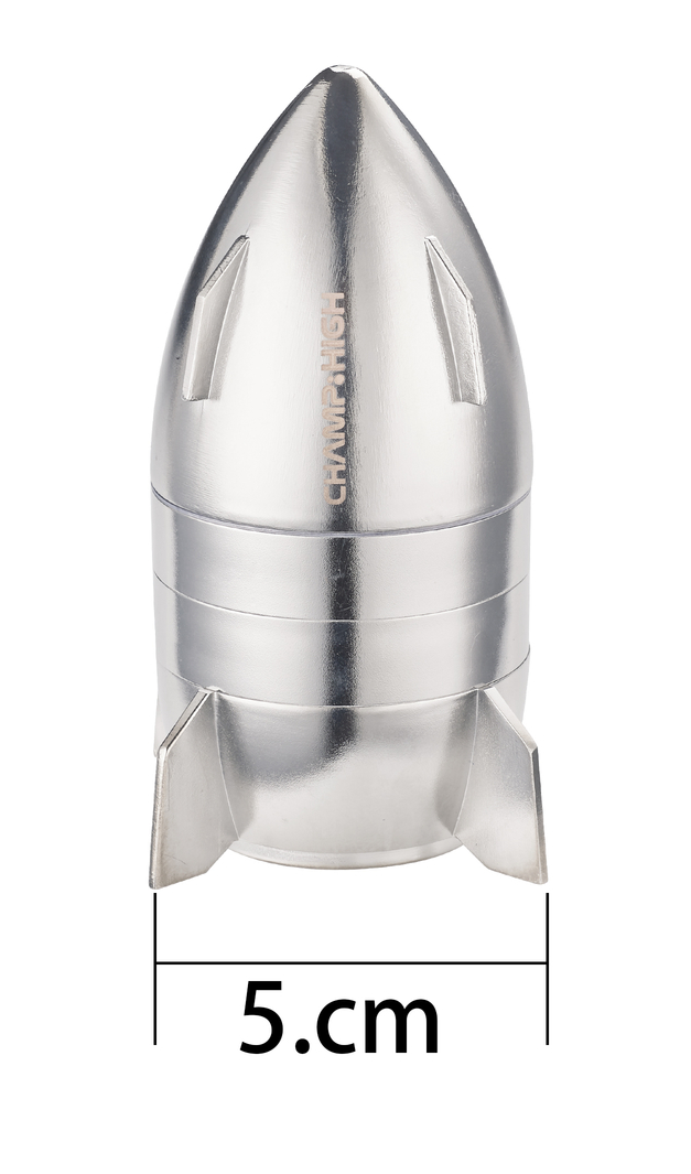 CHAMP GRINDER MINI SPACESHIP SILVER (1)