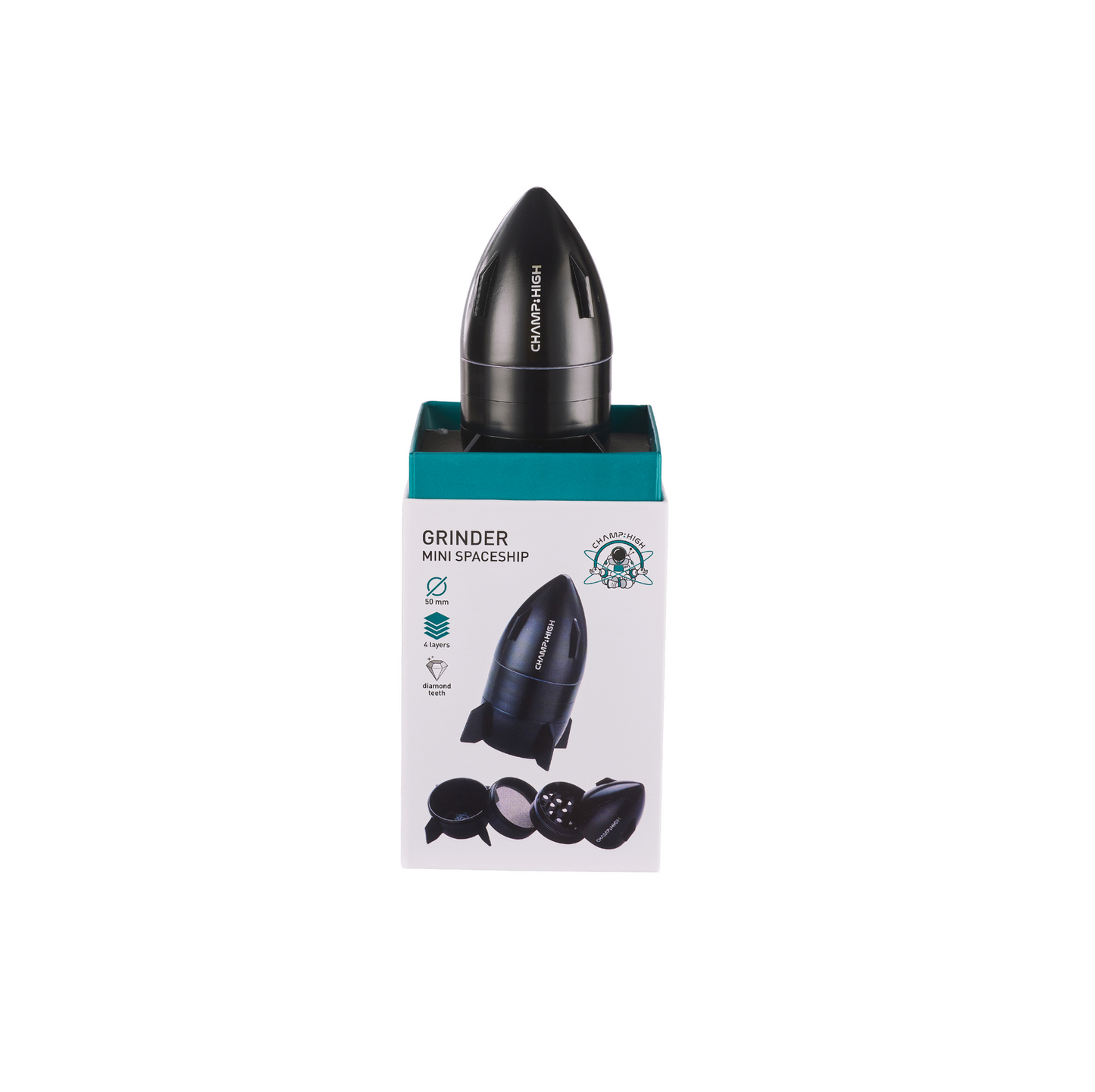 CHAMP GRINDER MINI SPACESHIP NEGRO (1)