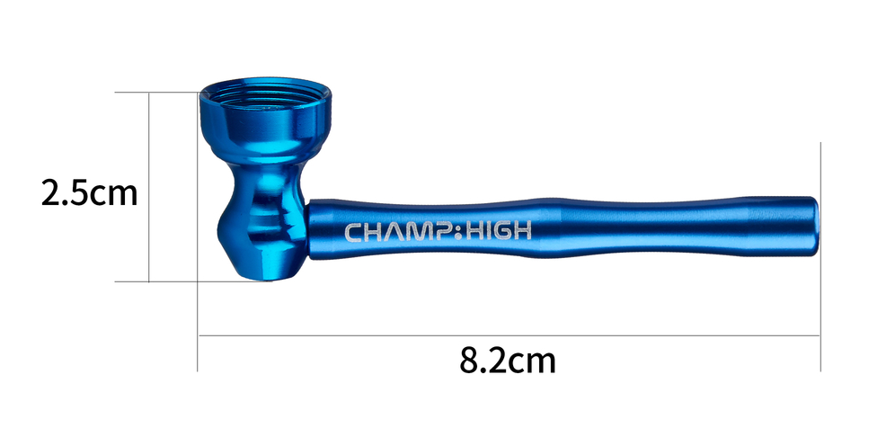CHAMP MINI ALUMINIUM PIPE 8.5 CM (24)