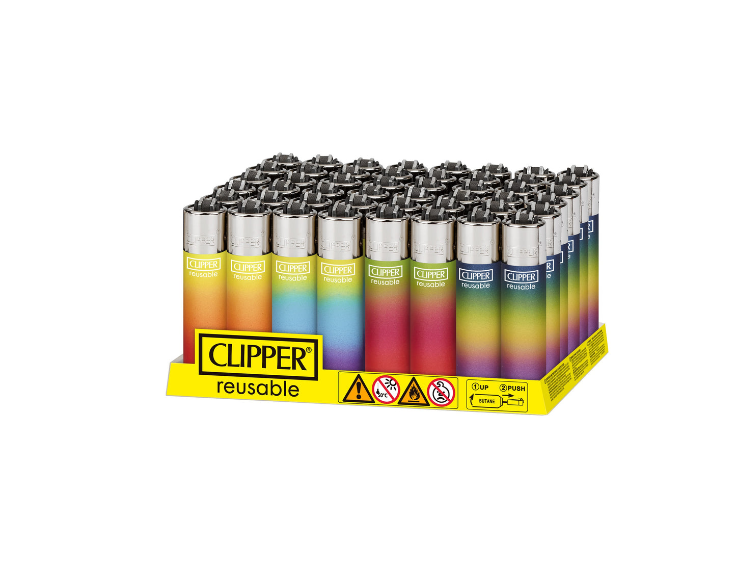 CLIPPER LARGE METALLIC TRIPLE GRADIENT 3 (48)
