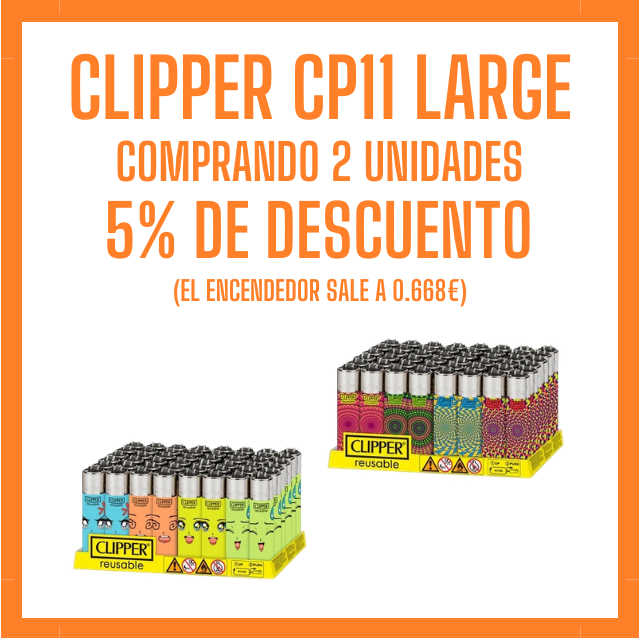 PROMOCION CLIPPER LARGE 2UD