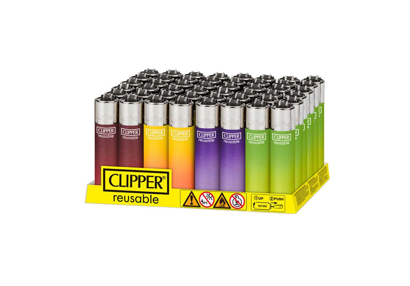 CLIPPER LARGE METALLIC GRADIENT 6 (48)