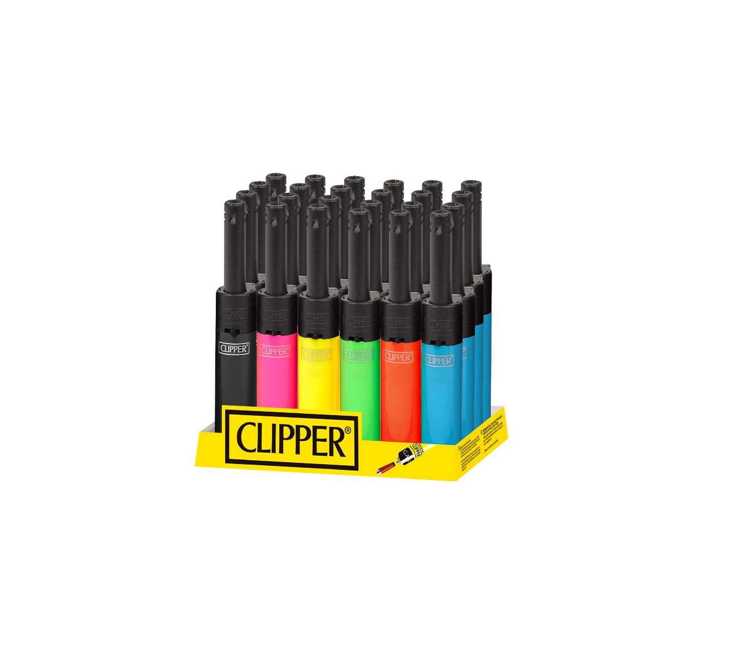 CLIPPER MINI TUBE SHINY COLORS (24)