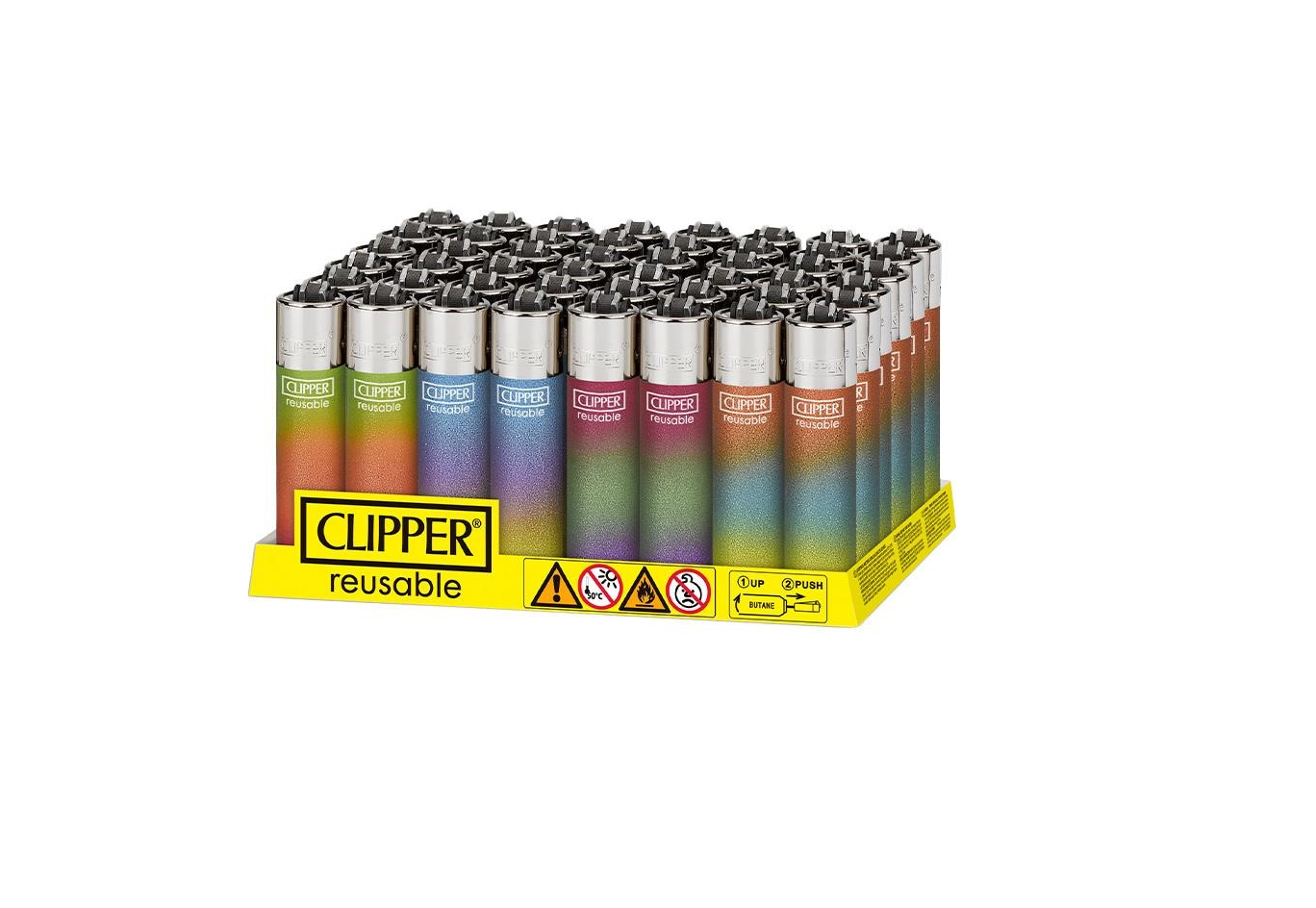 CLIPPER LARGE METALLIC TRIPLE GRADIENT 2 (48)