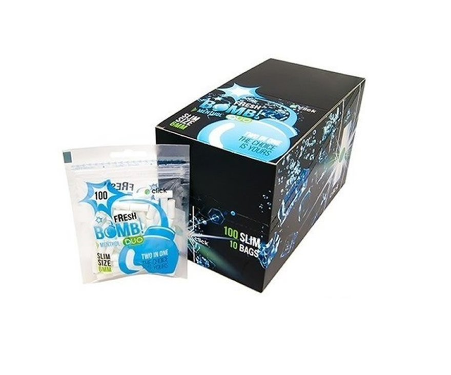 FRESH BOMB 6MM CAPSULA MENTHOL (10X100)
