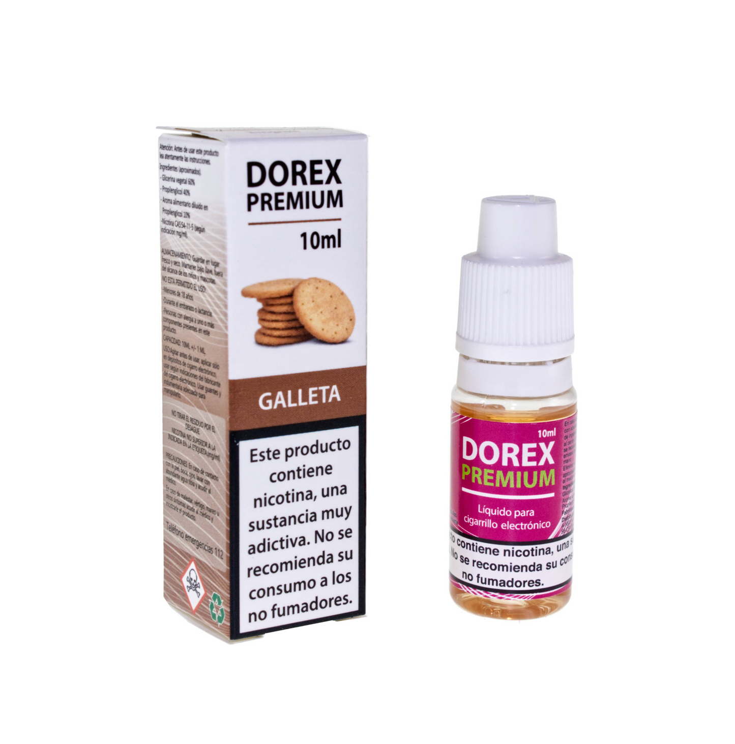 DOREX LIQUIDO 10ML GALLETA 3MG (1)