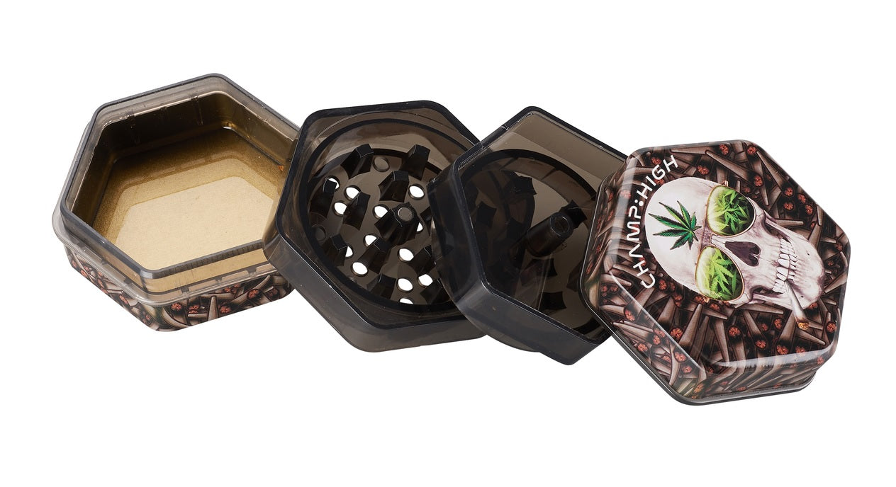 GRINDER LEAF SKULL (12)