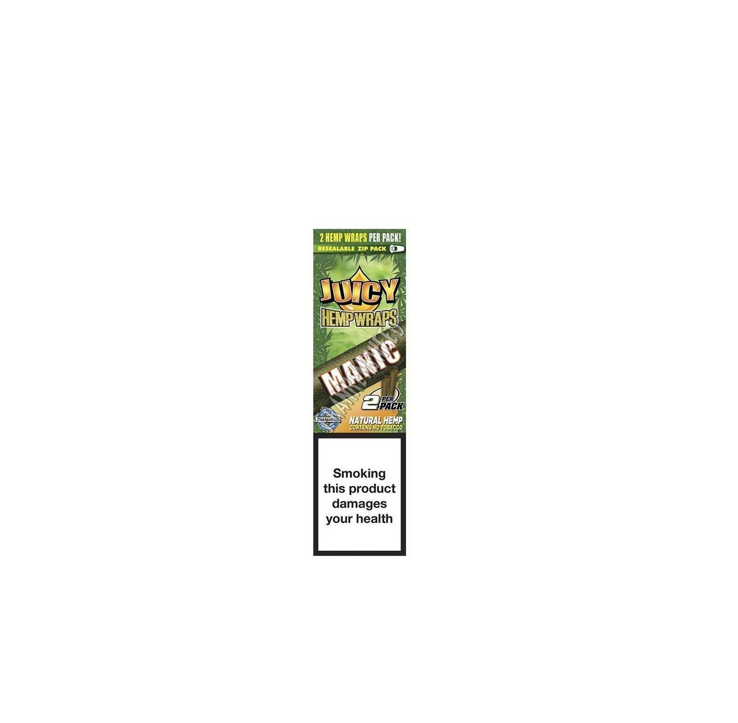 JUICY JAY'S HEMP WRAP MANIC (MNGO/PPY) (25X2)