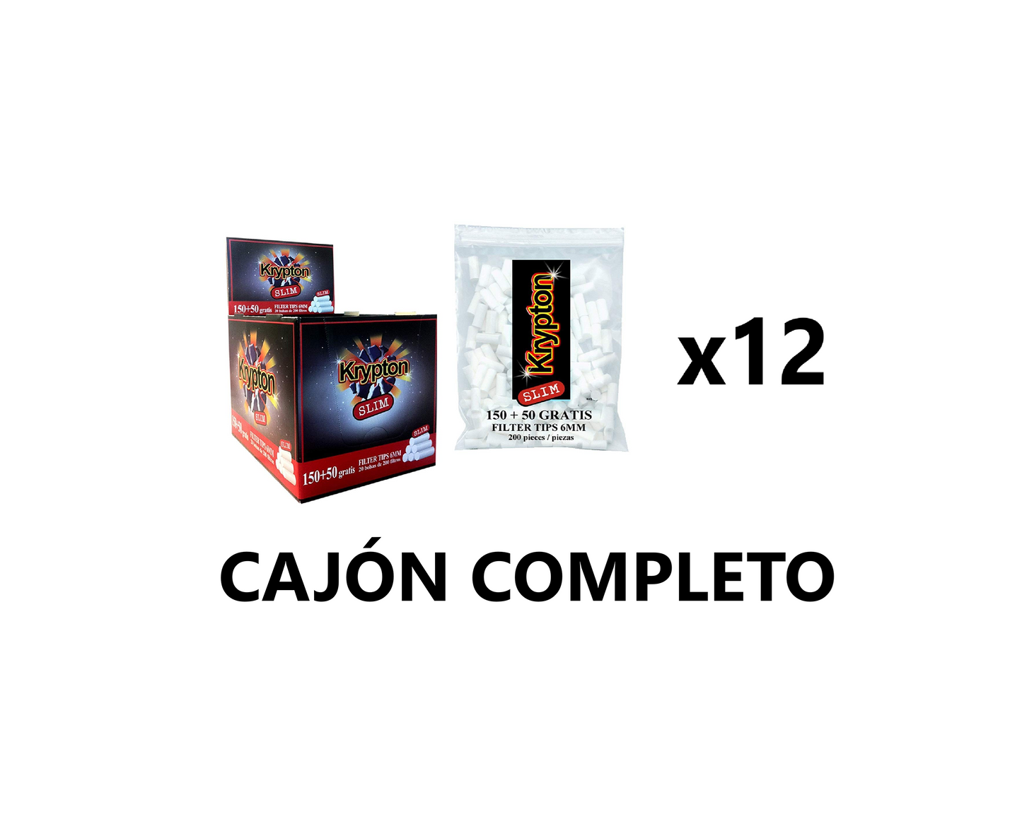 KRYPTON 6MM (20X200) CAJÓN COMPLETO (12 DISPLAYS)