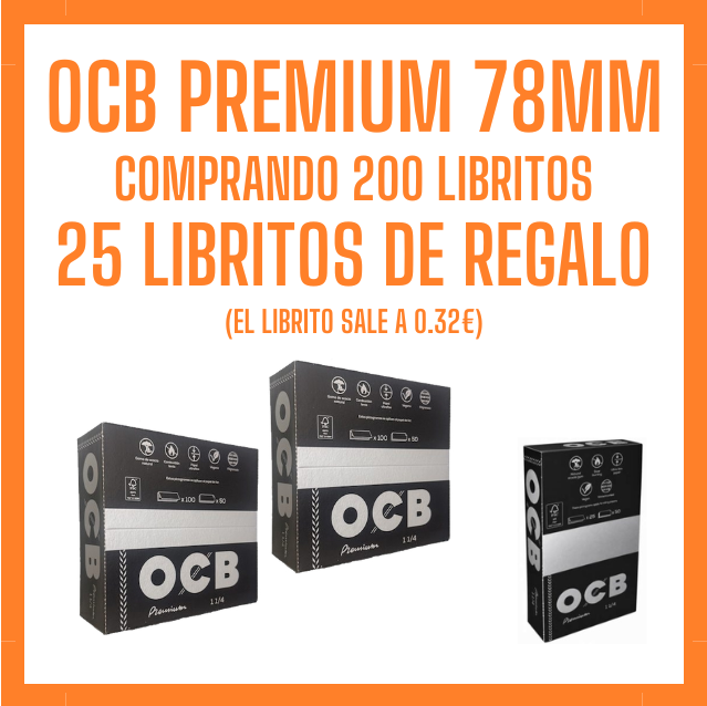 PROMOCION OCB 200 LIBRITOS