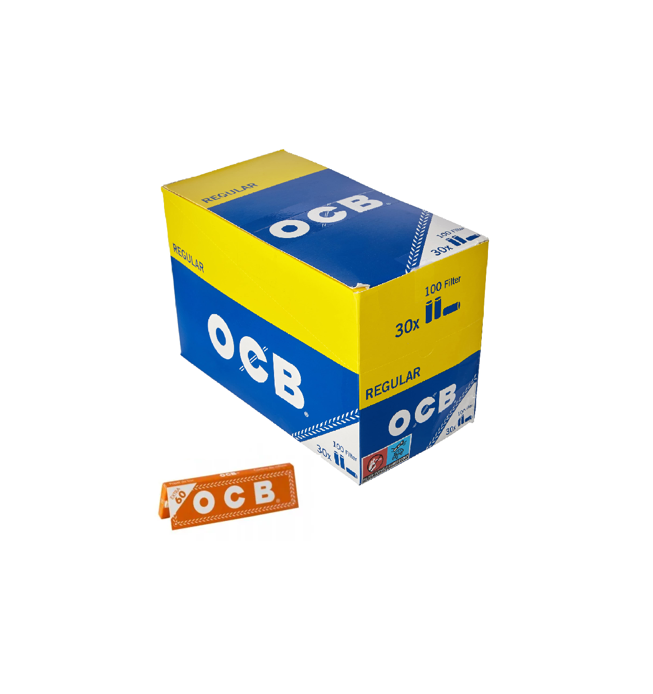 OCB 7.5MM + PAPEL (15X100)