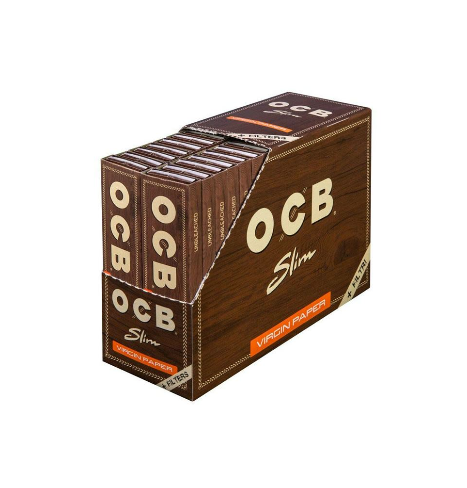OCB VIRGIN SLIM + TIPS (50)