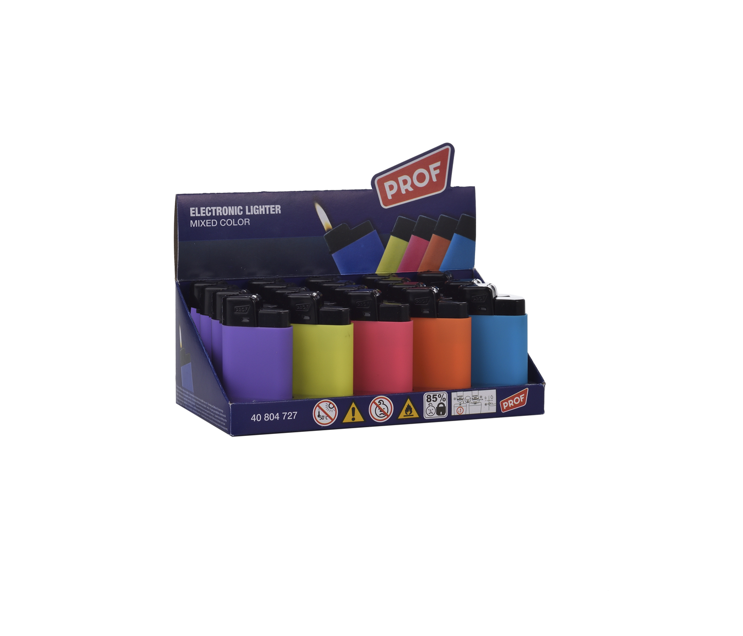 PROF ENCENDEDOR MIXED COLOR ELECTRONICO (20)