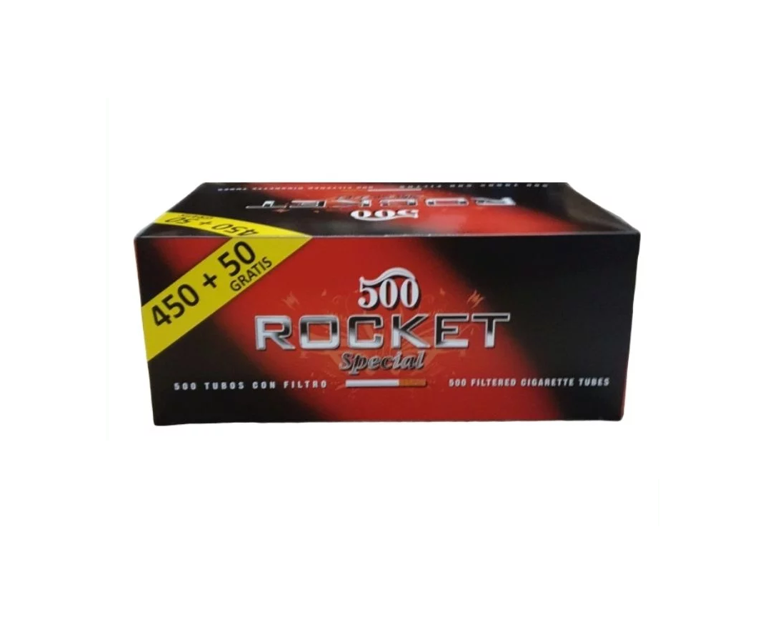 ROCKET TUBOS 500 (4) + ENCENDEDOR