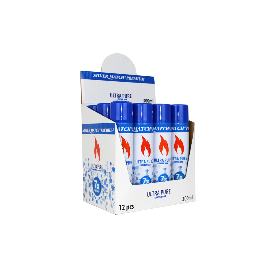 SILVER MATCH GAS PURE 300ML