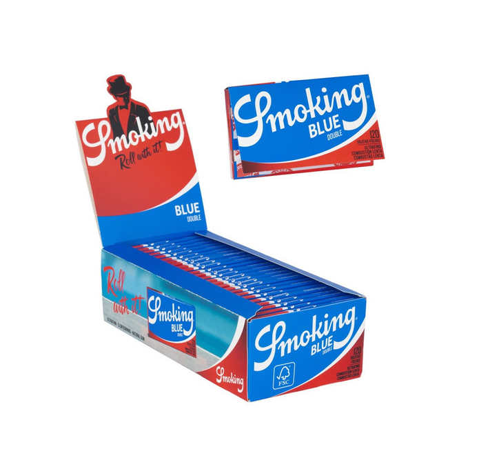 SMOKING BLUE 70MM DOBLE (25)