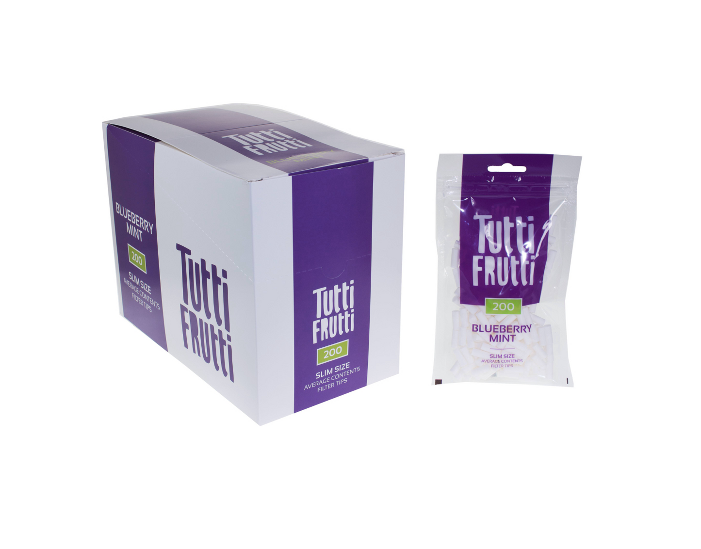 TUTTI FRUTTI 6MM BLUEBERRY (20X200)