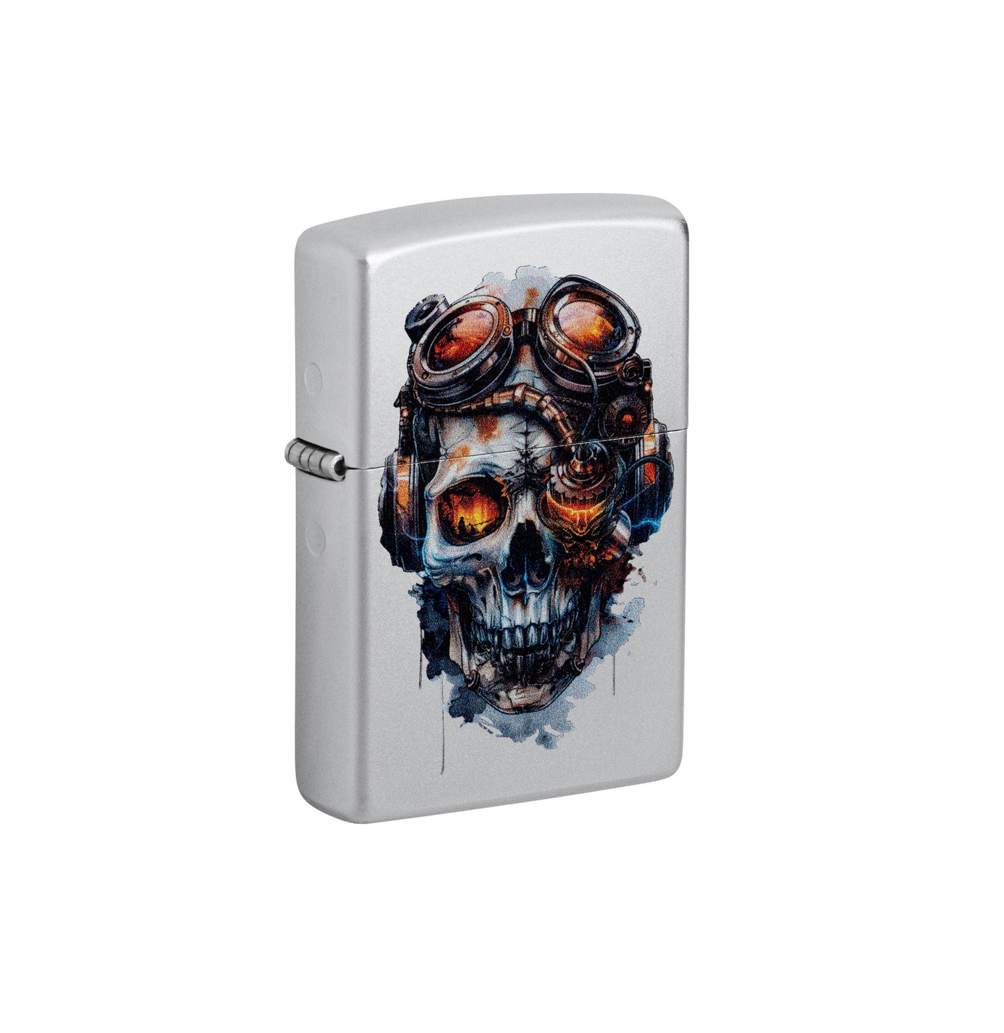 ZIPPO ENCENDEDOR STEAMPUNK SKULL (1)