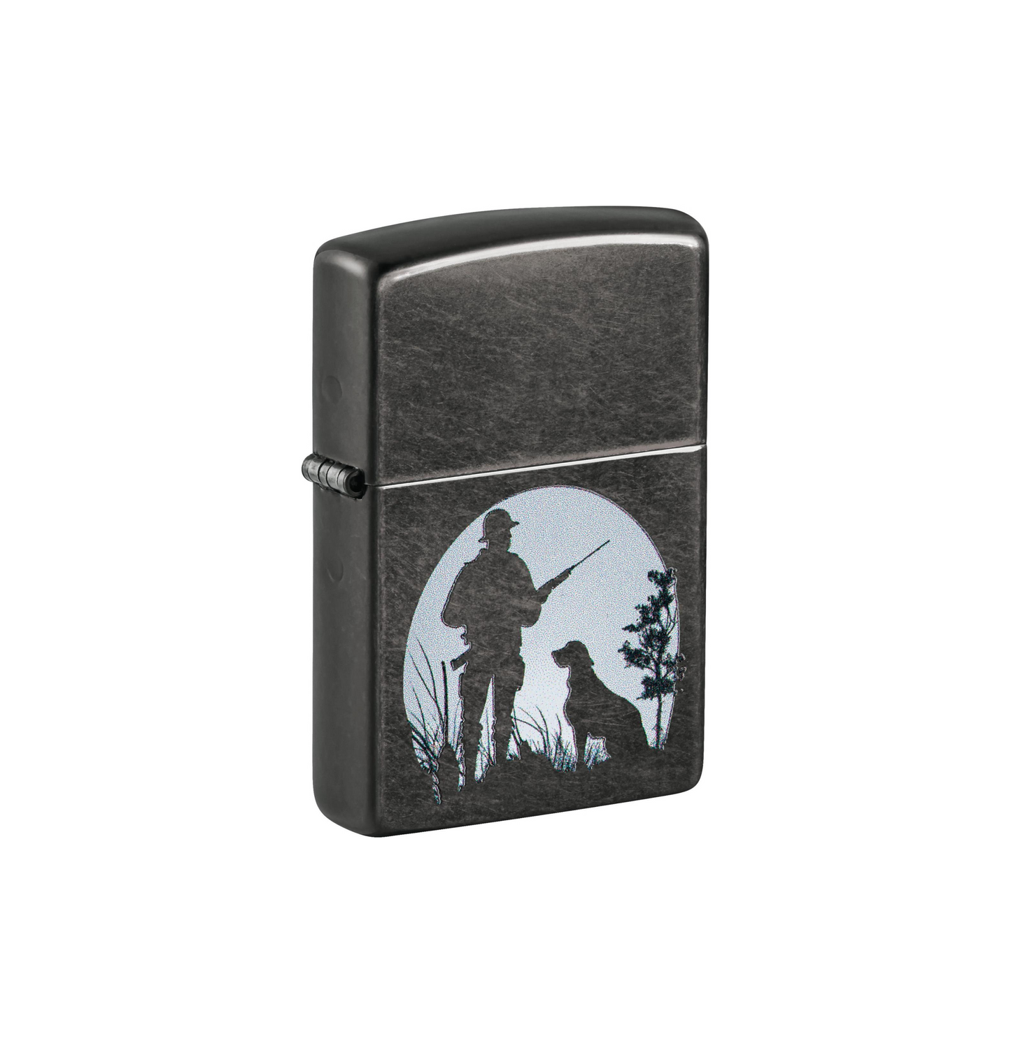 ZIPPO ENCENDEDOR HUNTER WITH DOG (1)