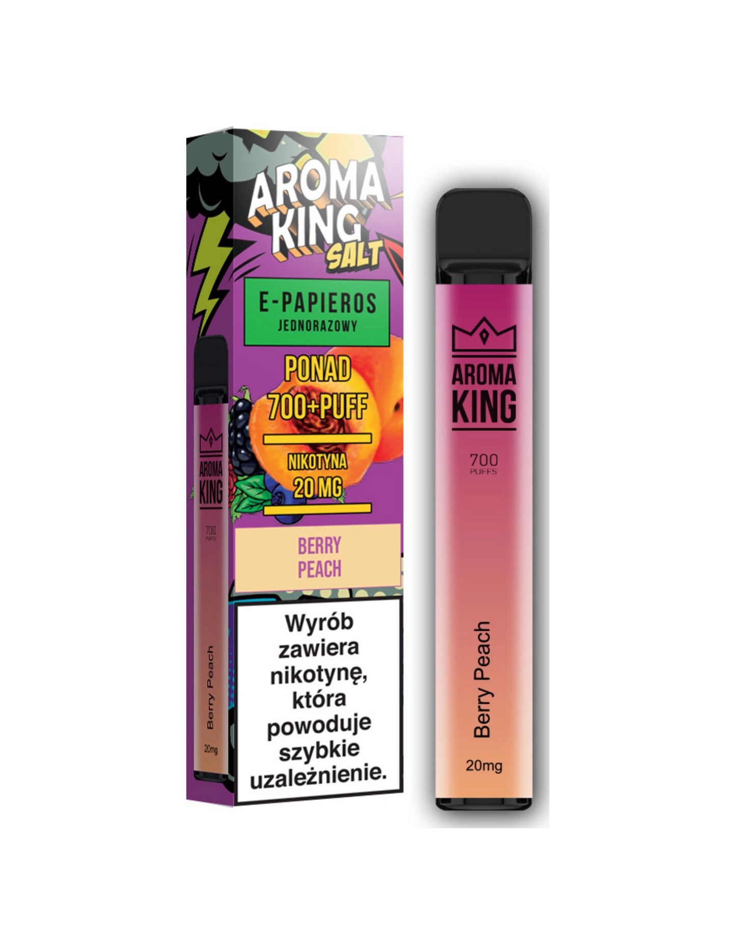 AROMA KING 20MG BERRY PEACH