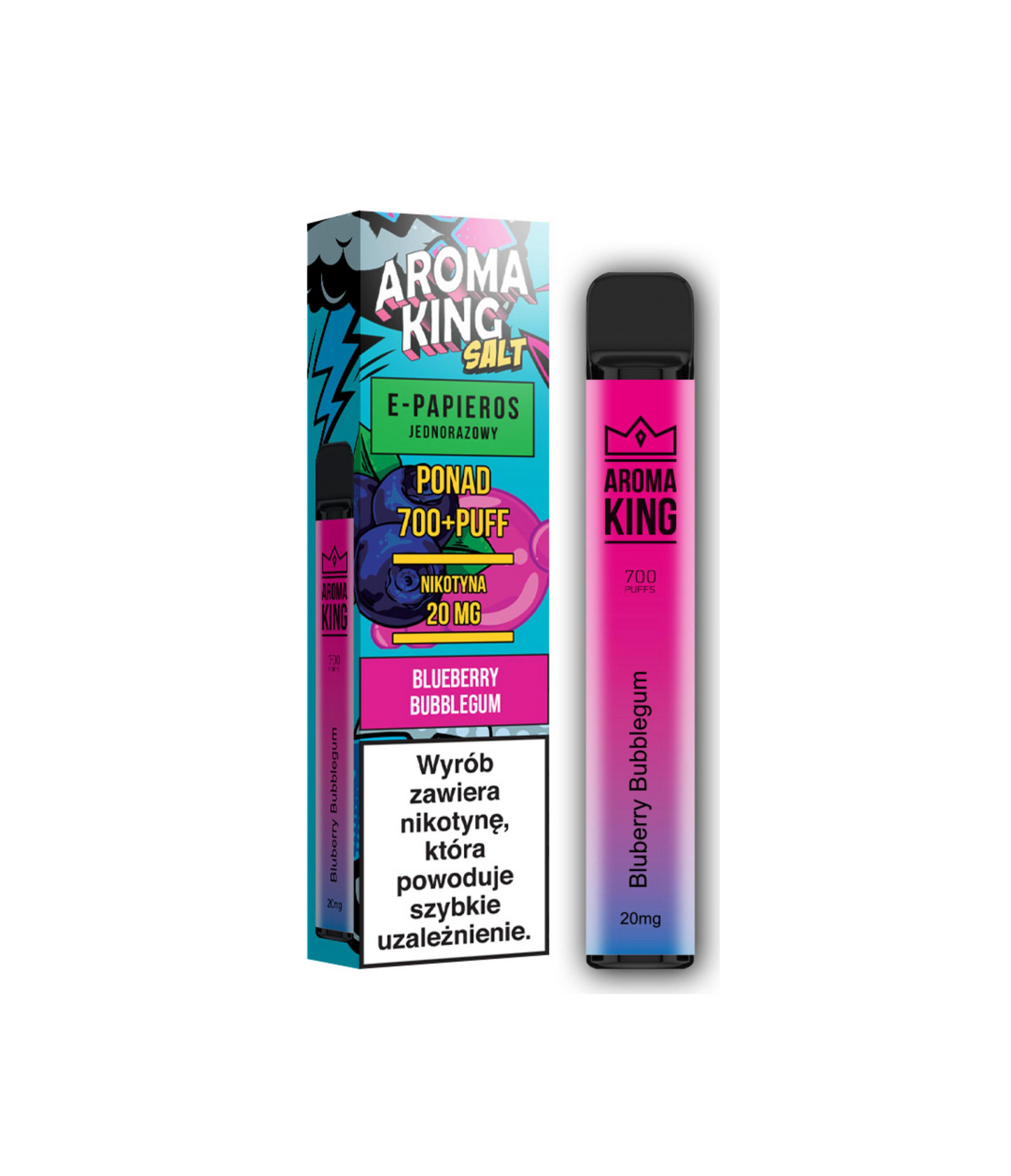 AROMA KING 20MG BLUEBERRY BUBBLEGUM