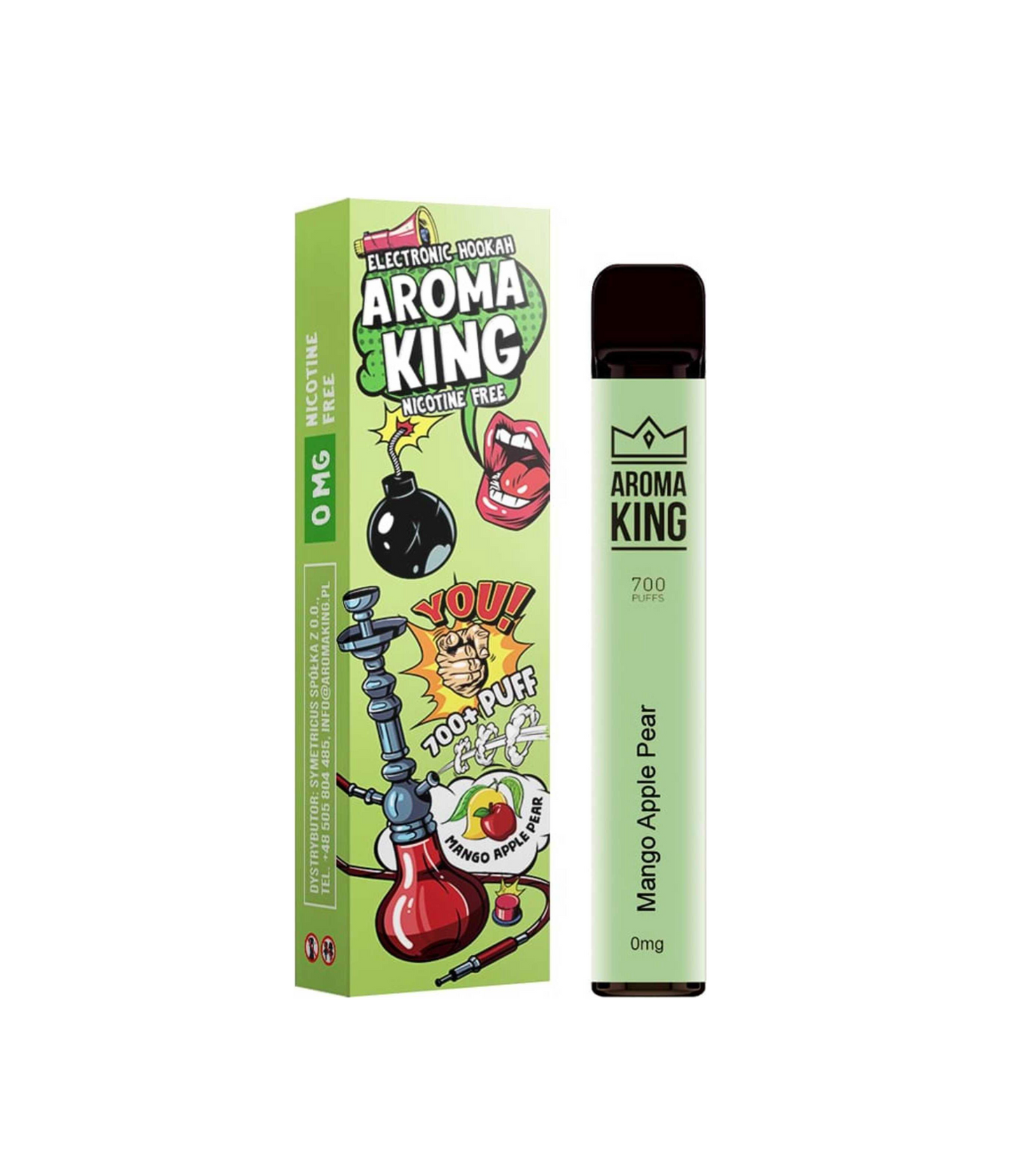 AROMA KING HOOKAH ZERO MANGO APPLE PEAR