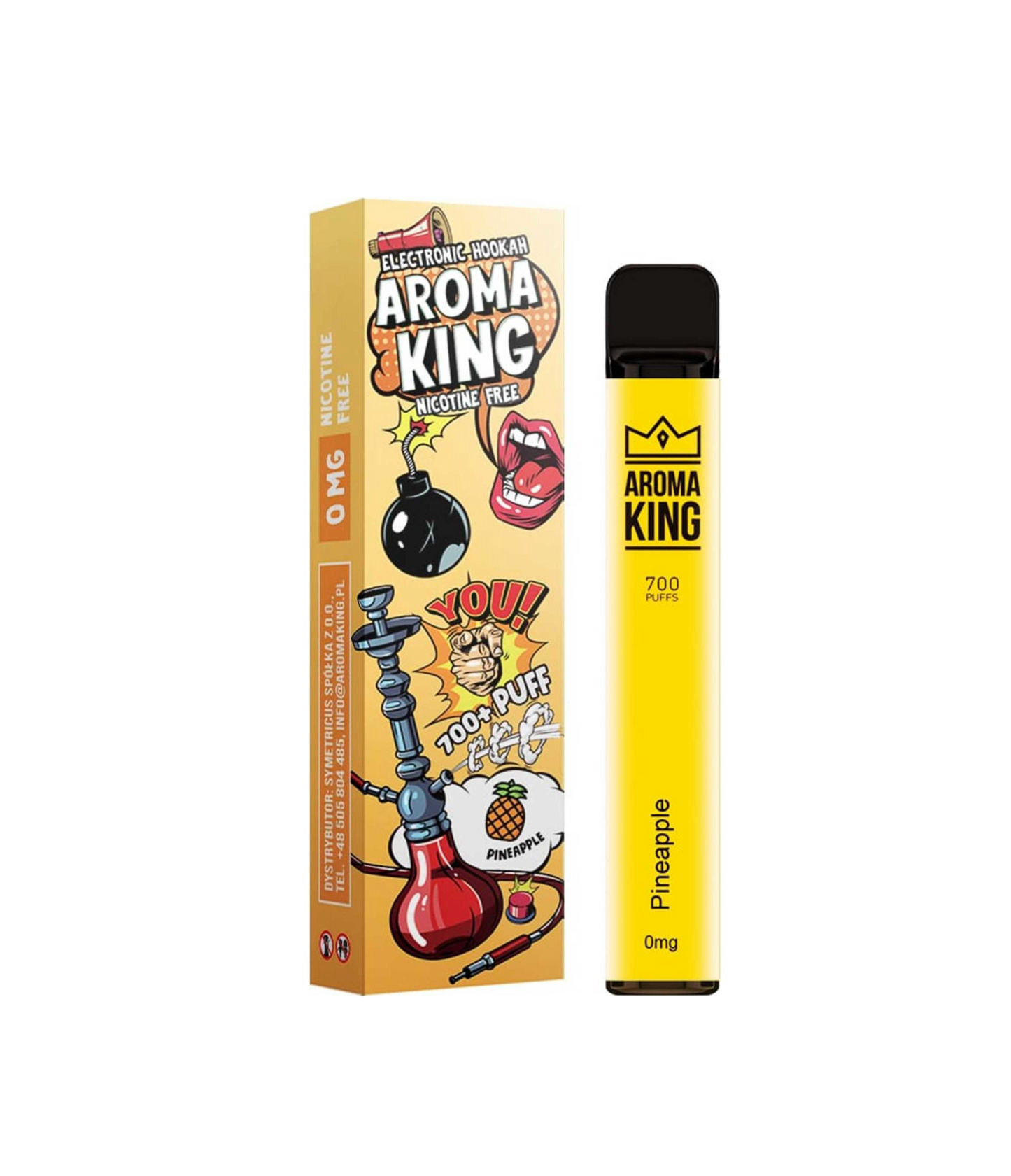 AROMA KING HOOKAH ZERO PINEAPPLE