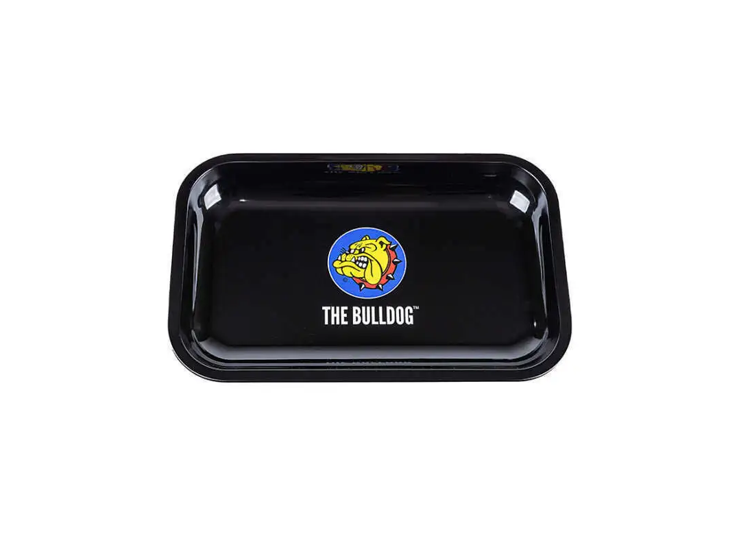 BULLDOG TRAY METAL LOGO SMALL (17.5CM x 27.5CM)