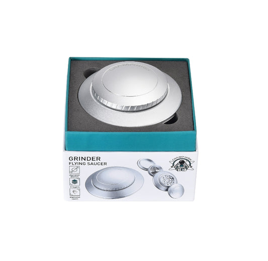 CHAMP GRINDER FLYING SAUCER SILVER (1)