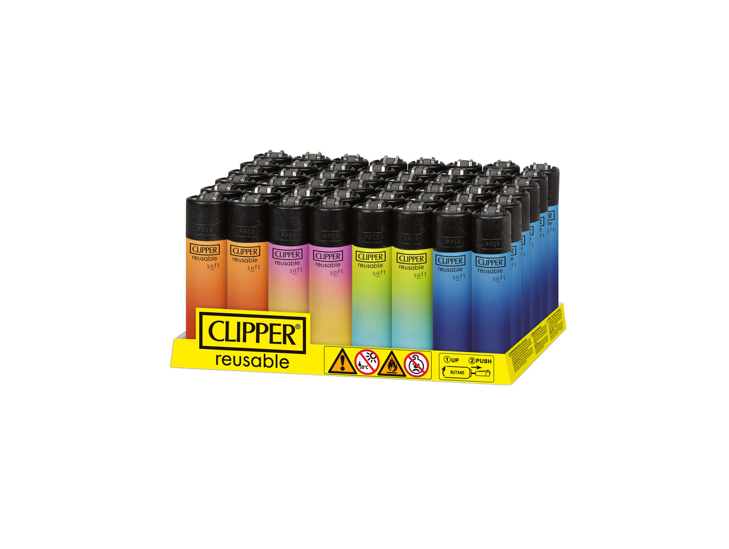 CLIPPER LARGE SOFT TOUCH GRADIENT (48)