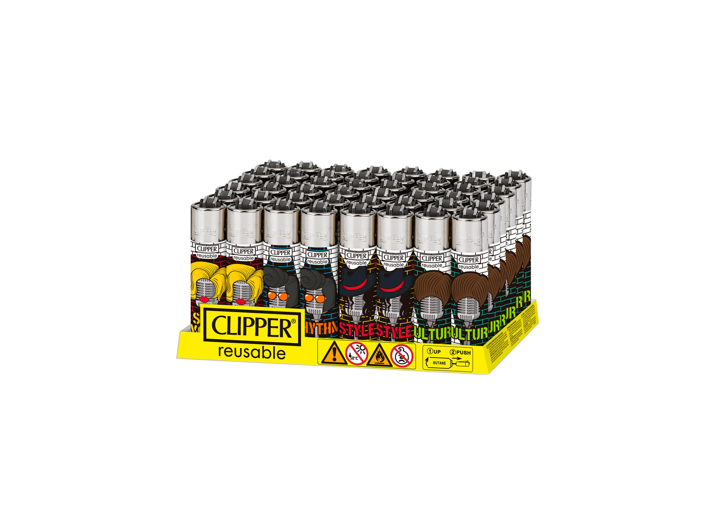 CLIPPER LARGE I LOVE MUSIC 2C (48)