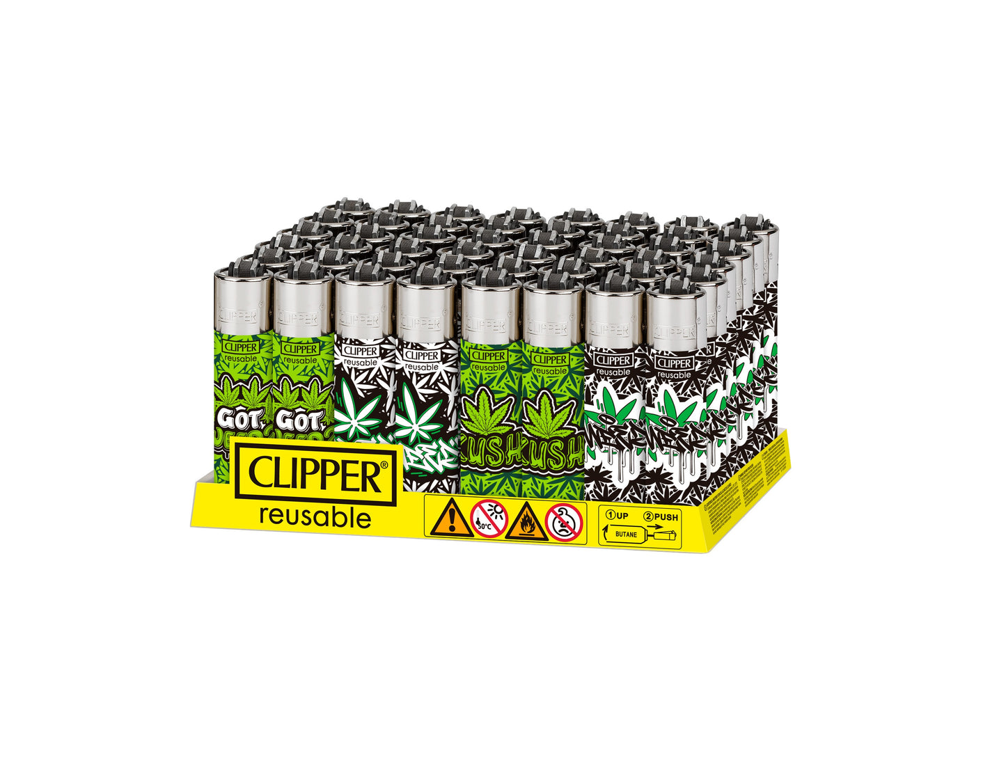CLIPPER LARGE GRAFFITI LEAVES (48)