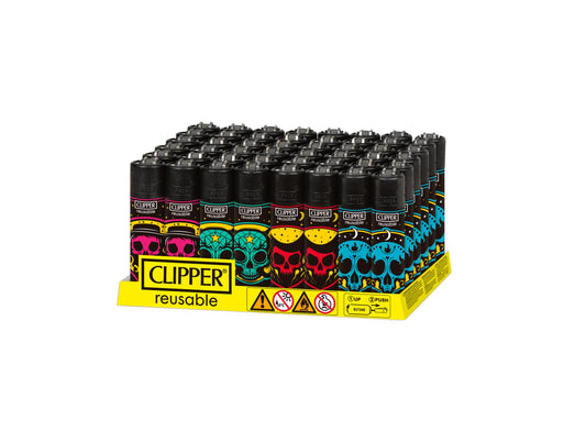 CLIPPER LARGE BLACK MAGIS SKULL (48)