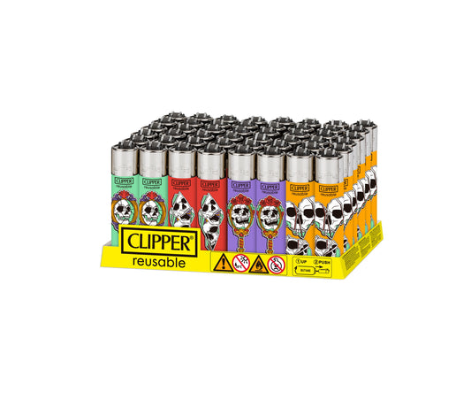CLIPPER LARGE MIRROR SKULLS (48)