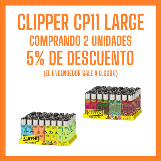 PROMOCION CLIPPER LARGE 2UD