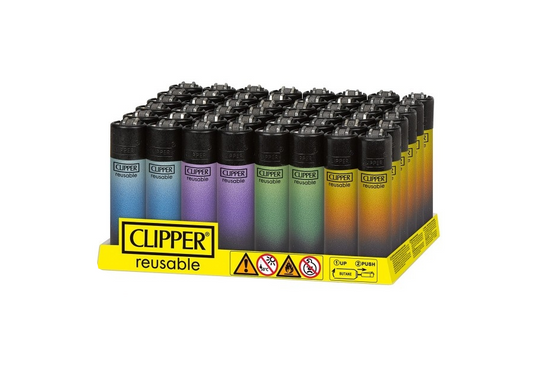 CLIPPER LARGE BLACK TRIPLE GRADIENT