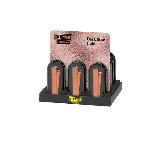 CLIPPER METAL DARK ROSE GOLD