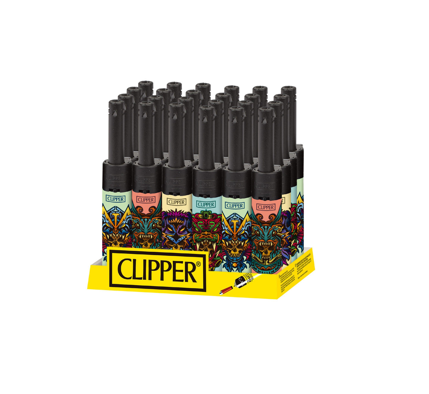 CLIPPER MINI TUBE HISPANIC SKULLS