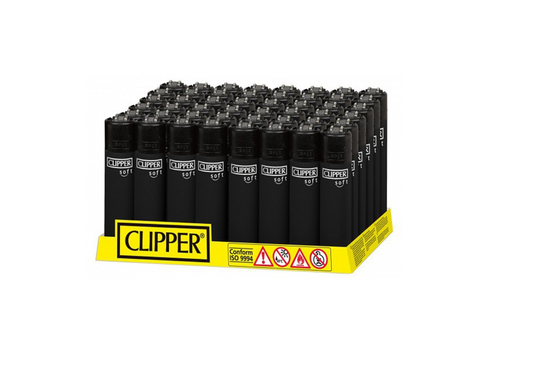 CLIPPER LARGE SOFT TOUCH ALL BLACK (48)