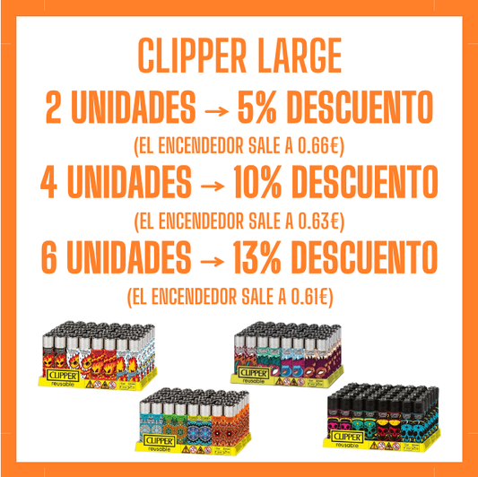 PROMOCION CLIPPER LARGE