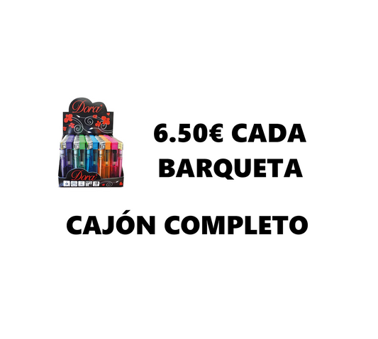 ENCENDEDOR ELECTRONICO TRANSLUCIDO PRECIO ESPECIAL CAJÓN COMPLETO (20 BANDEJAS)